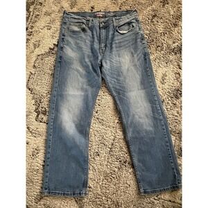 Levis Denizen Jeans Size 36/30 relaxed fit medium wash